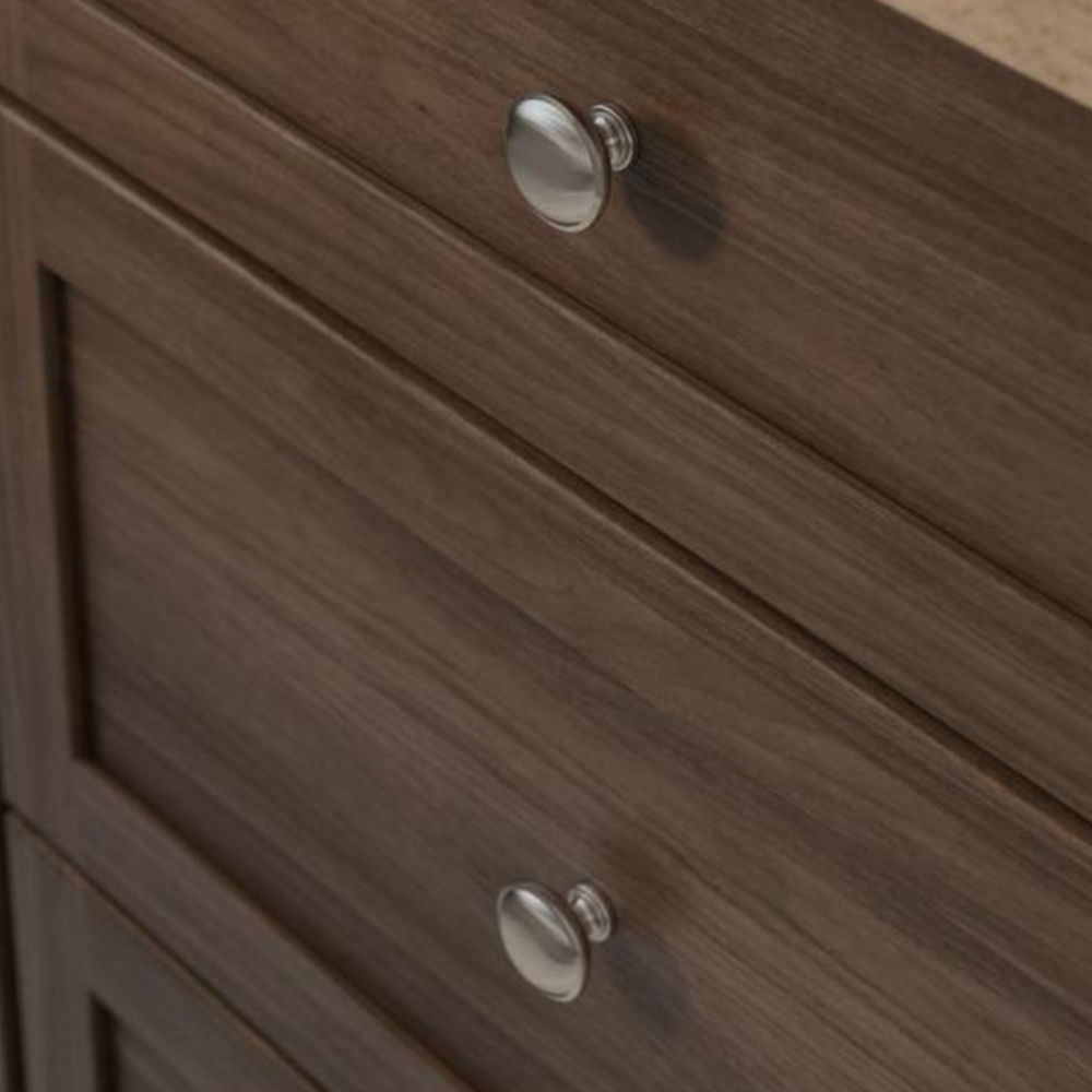 Silver Pull Knobs 7pcs